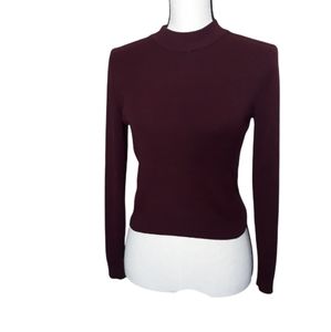 Divided H&M long sleeve crop top, size M